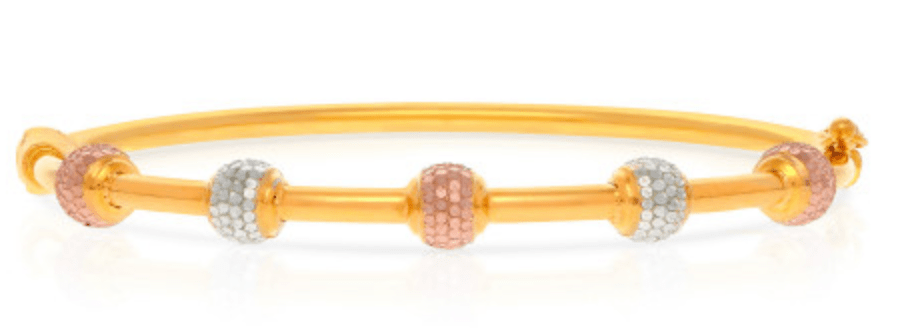 22K Be Yourself Gold Bracelet - Gobind Jewelers in Fresno