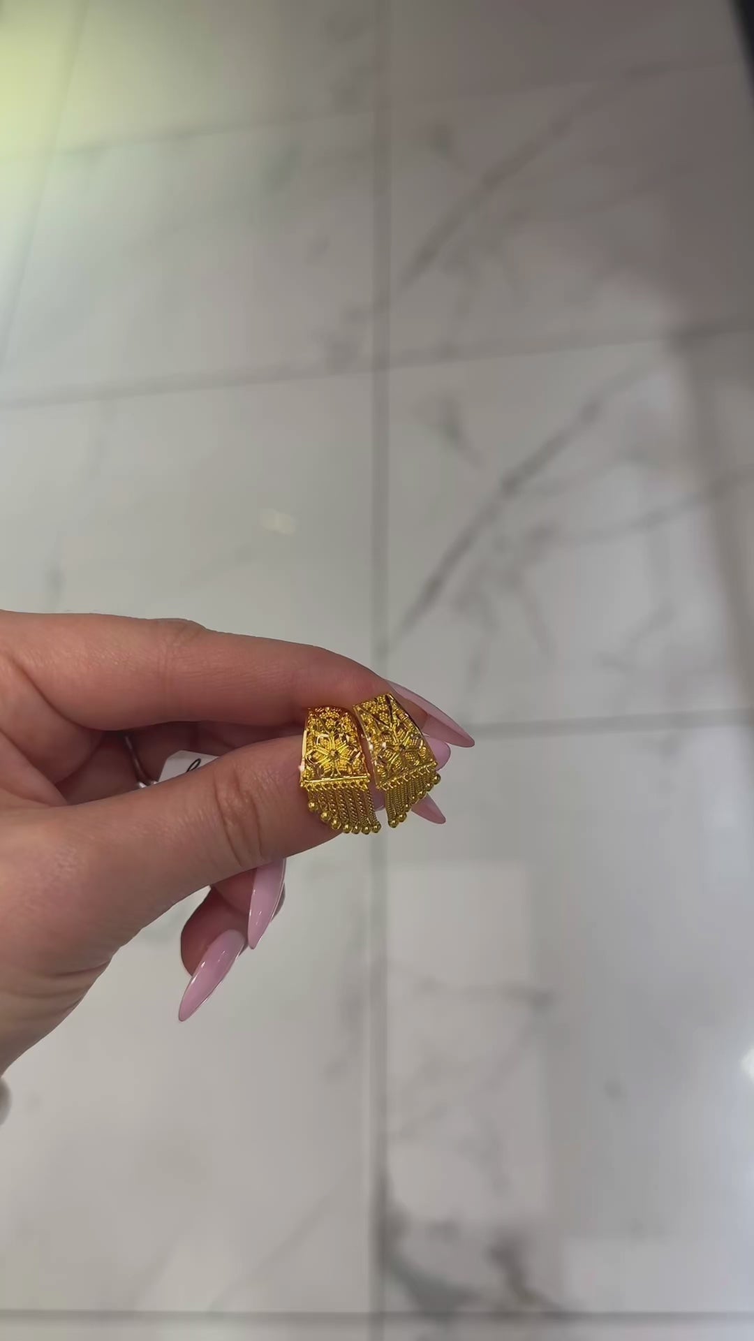 22K Earrings- Mother's Day Gift, Graduation Gift