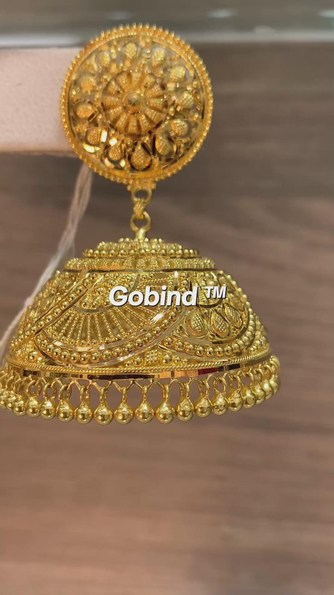 Jhumki and Earring Showcase Partywear 22K