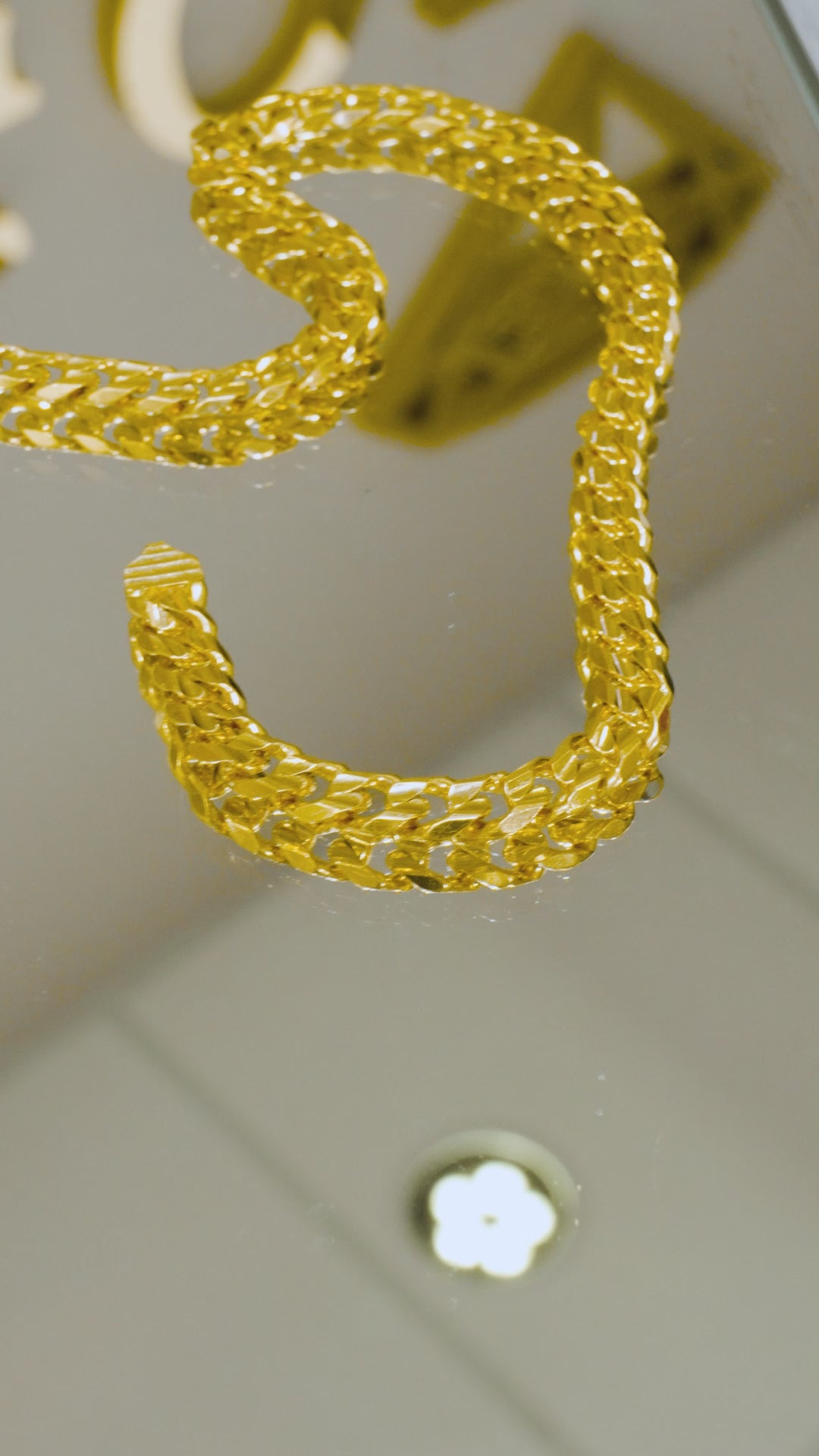 22K Heavyweight Cuban Chain- Multiple Variety and Weights in Stock