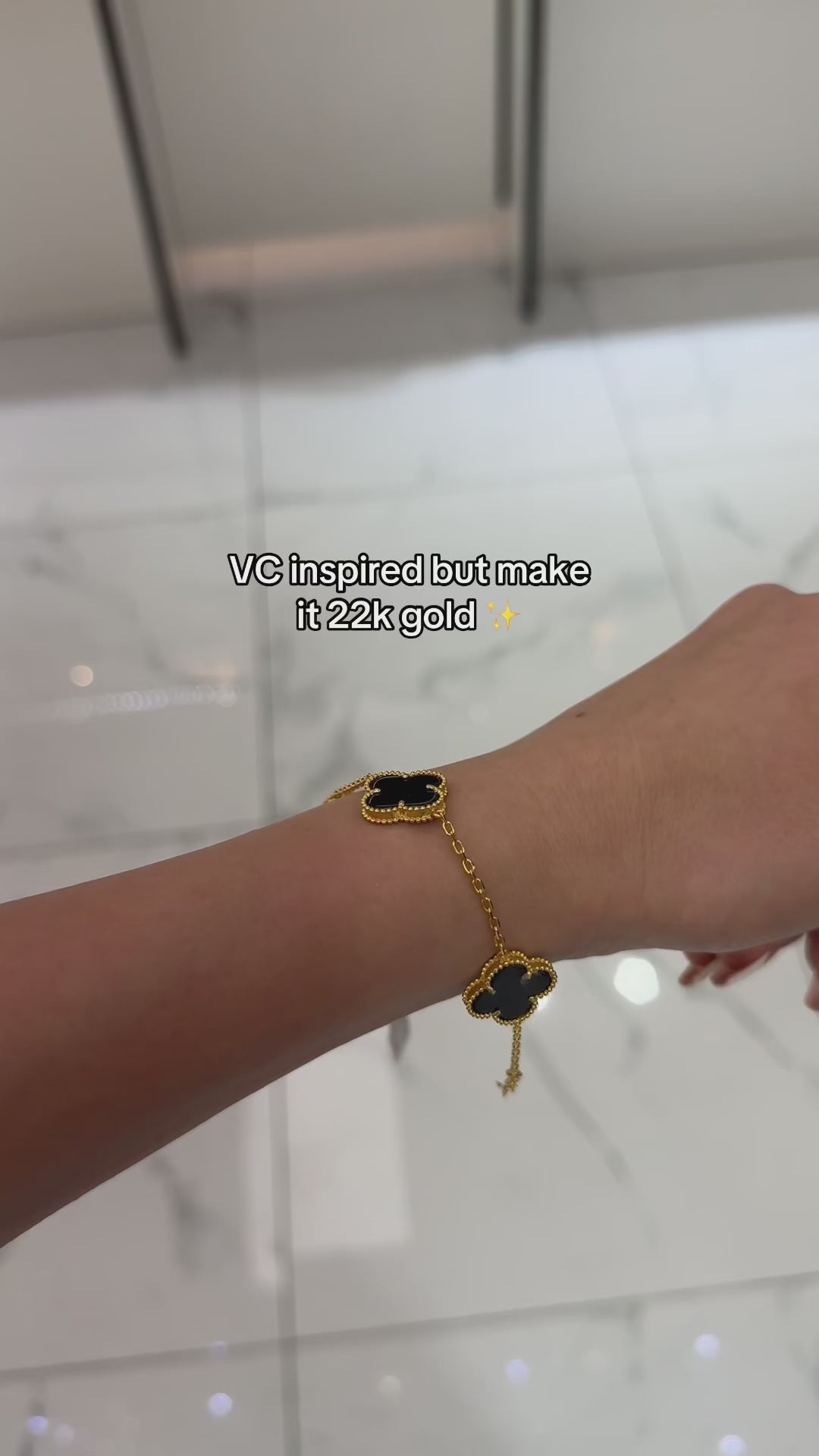 Inspired Bracelet in 22K